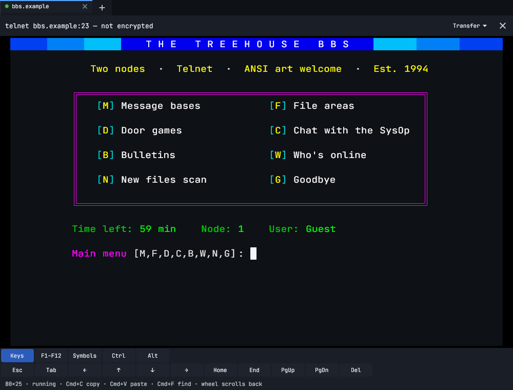 ANSI BBS